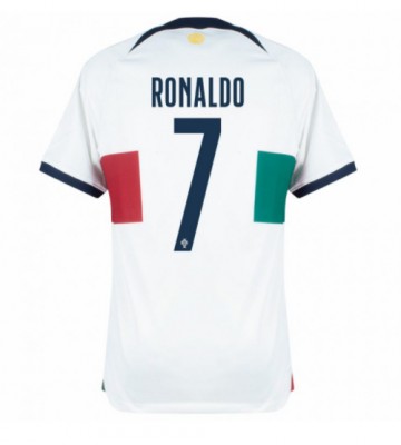 Lacne Muži Futbalové dres Portugalsko Cristiano Ronaldo #7 MS 2022 Krátky Rukáv - Preč